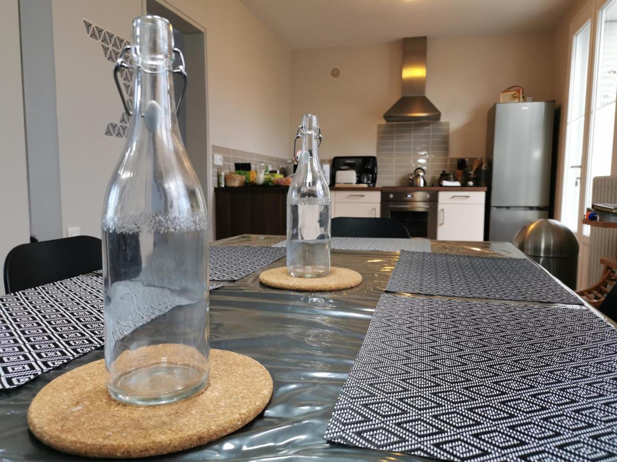 Authentique Gite 1950 Poitiers Futuroscope Aquascope, 1A9Prsn, 3 Pkg, 3 Etoiles A 6Prsn Et 3 Appoints Eco-Responsable Bagian luar foto